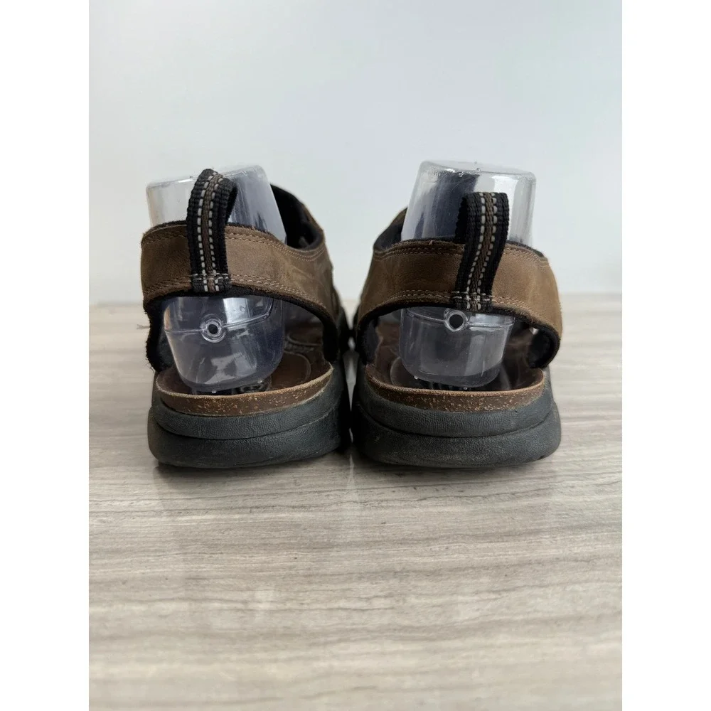 KEEN Sz 14 Daytona II Waterproof Leather Hiking Sandals Brown Gorpcore Outdoor